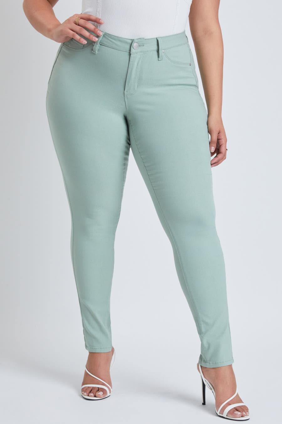 Women's Plus Hyperstretch Skinny Pants YMI JEANS